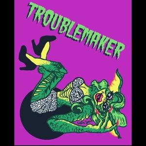 Gremlin Pinup Art Print